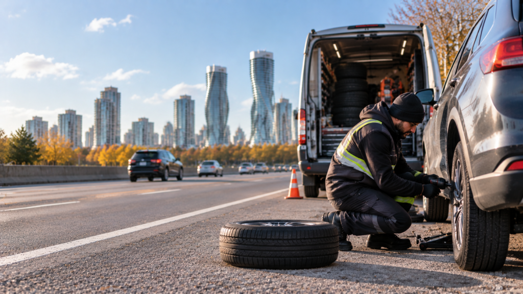 Mobile Tire Change