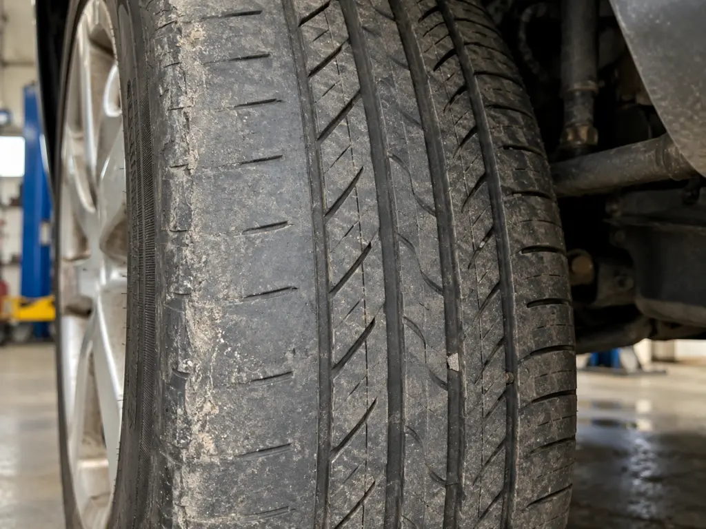 uneven tread wear