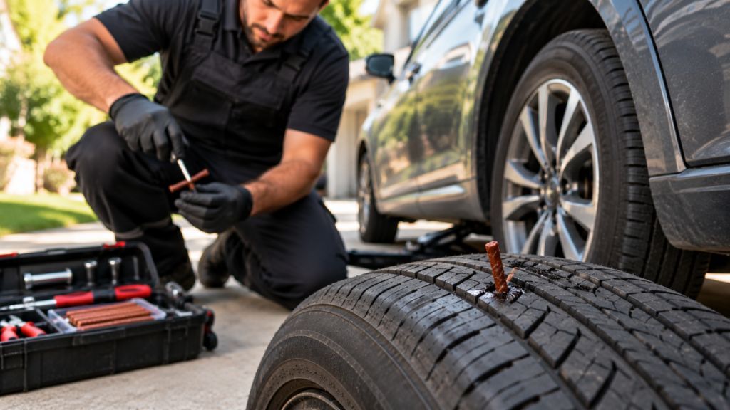 tire plug repair