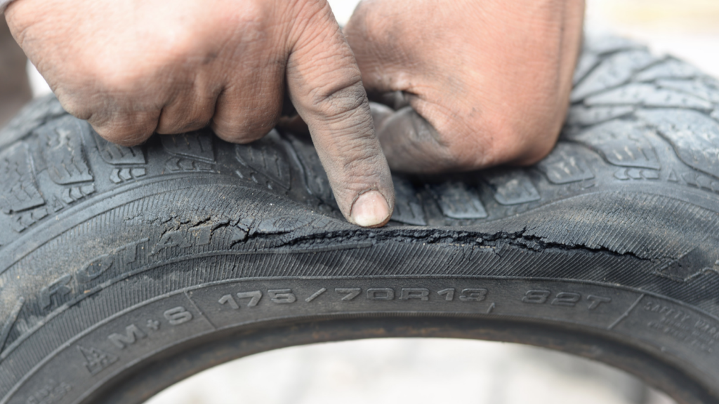 tire crack